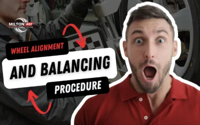 Wheel Alignment and Balancing Procedure