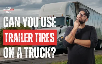 Can You Use Trailer Tires on a Truck?