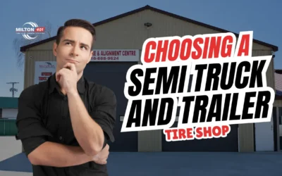 Choosing a Semi Truck and Trailer Tire Shop