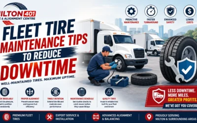Fleet Tire Maintenance Tips to Reduce Downtime